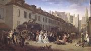 Louis Leopold  Boilly THe Arrival of a Coach (mk05) Sweden oil painting reproduction